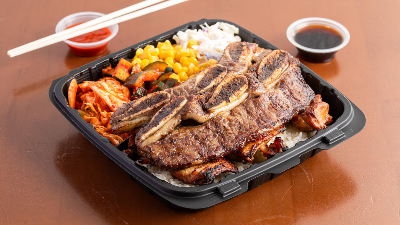 Hawaiian Kalbi Plate